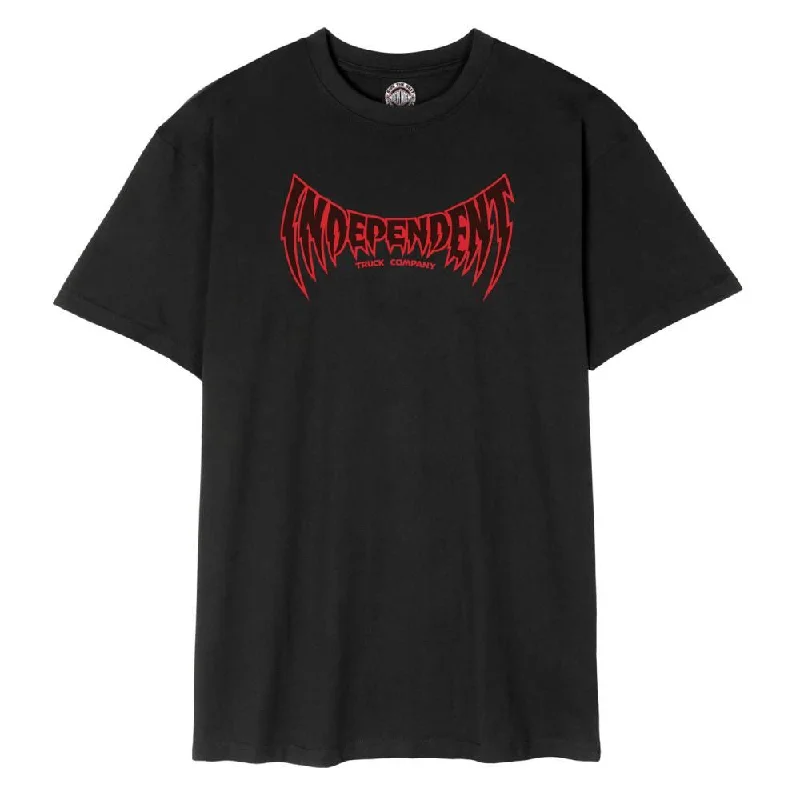 Independent T-Shirt Voltage Span - Black-- Terry Blend Velvet Blend Canvas Blend