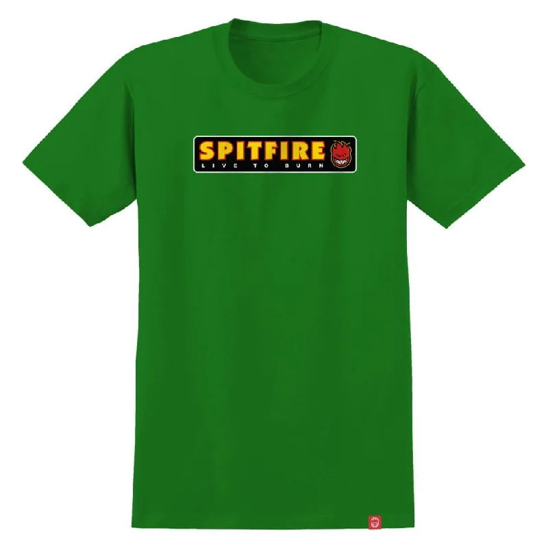 Spitfire T-Shirt Ltb - Kelly / Multi Color Print-- Lace Blend Ribbed Blend Corduroy Blend Spitfire T-Shirt Ltb - Kelly / Multi Color Print-- Lace Blend Ribbed Blend Corduroy Blend
