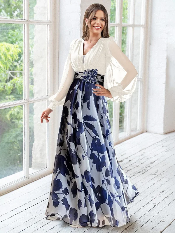 Ivory&Navy Blue