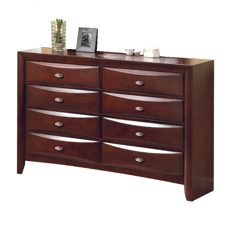 Ireland Espresso Dresser Tunics Satin smooth