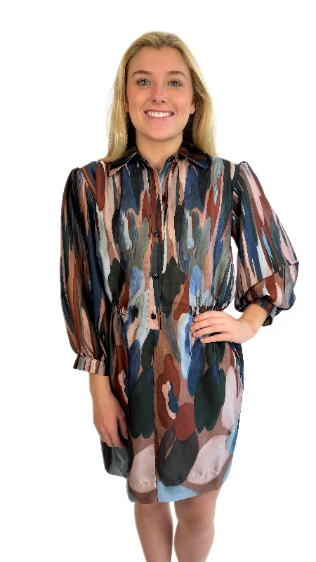 Willa Story Caroline Dress Tunic Top Casual