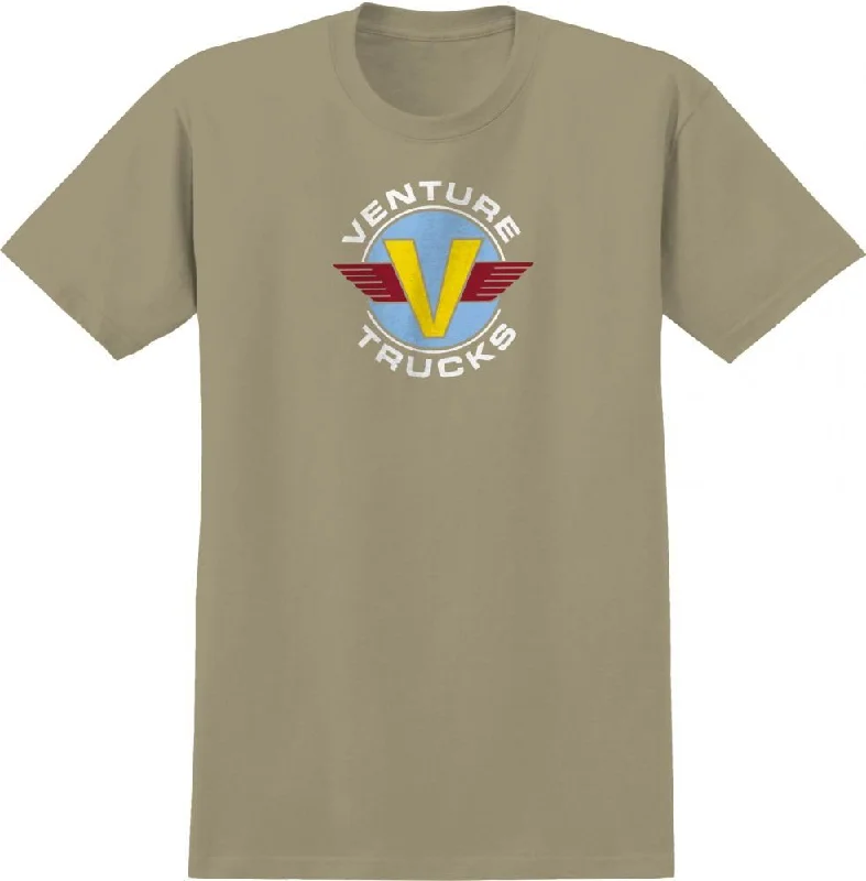 Venture T-Shirt Wings - Sand / Light Blue / Yellow / Red-- Satin Fabric Silk Fabric Chiffon Fabric Venture T-Shirt Wings - Sand / Light Blue / Yellow / Red-- Satin Fabric Silk Fabric Chiffon Fabric
