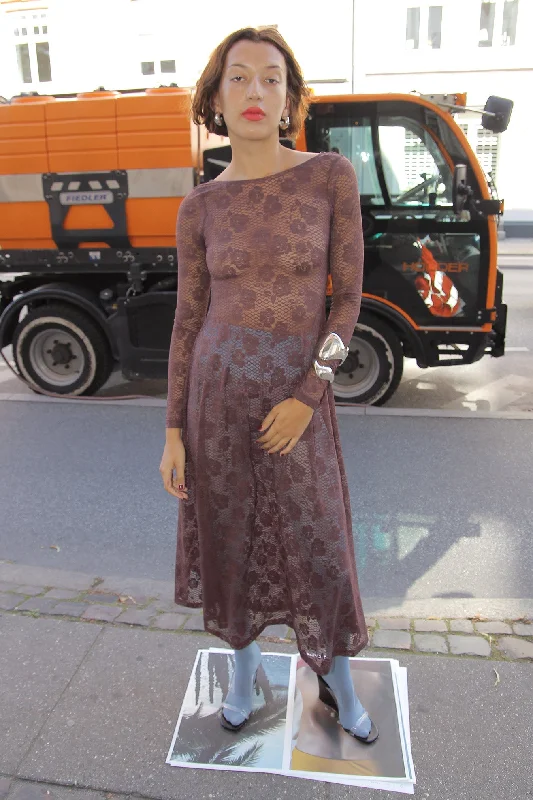MR. LARKIN, Greta Dress, Deep Mahogany Tunics Bestseller popular