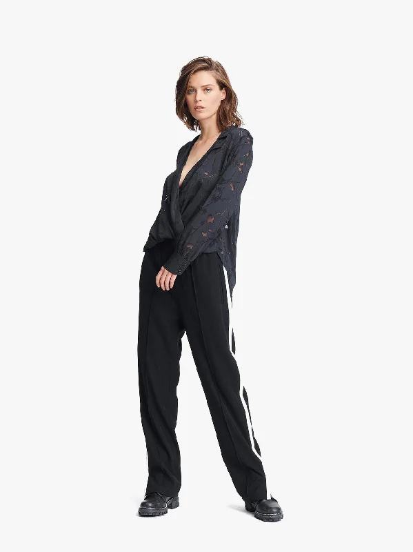 Dean Floral Shirt-- Chenille Blend Fleece Blend Nylon Blend