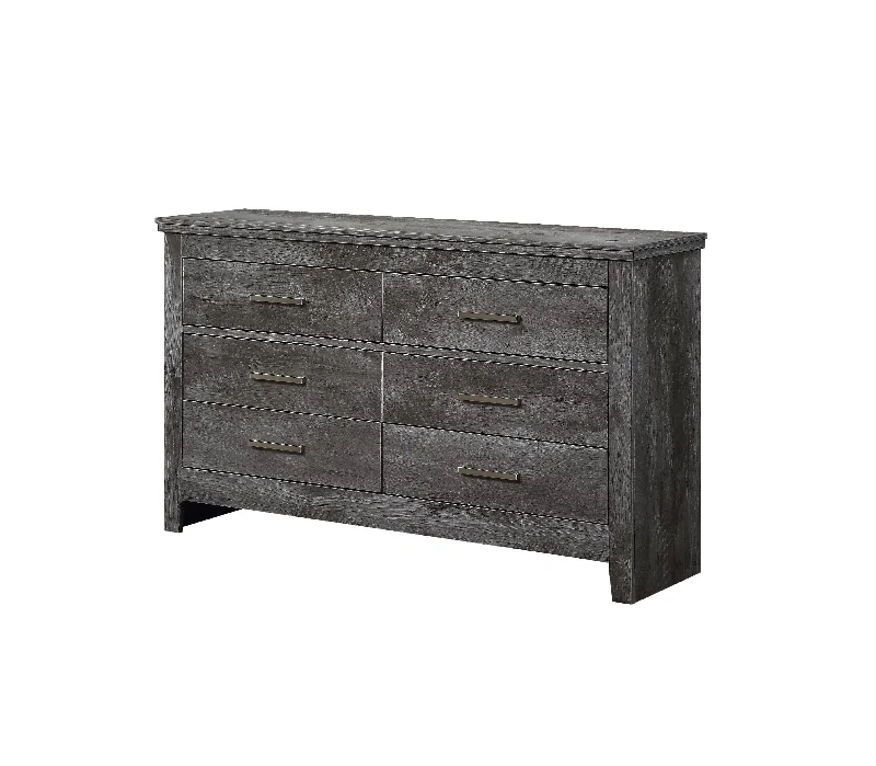 Vidalia Rustic Gray Oak Dresser Tunics Handmade artisanal