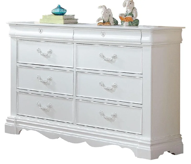 ACME Estrella Youth Dresser in White 30245 Tunics New arrival