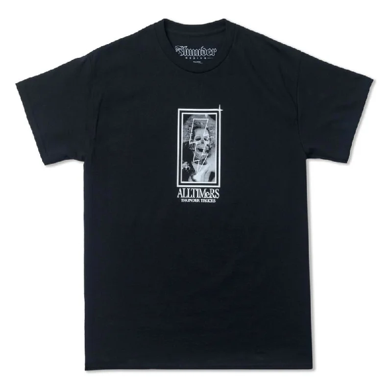 Thunder T-Shirt All Timers x Thunder - Black-- Polka Dot Checkered Tartan