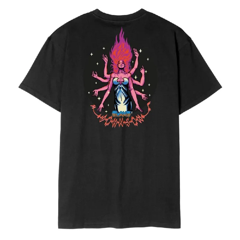 Santa Cruz T-Shirt Johnson Danger Zone 2 T-Shirt - Black-- Thin T-Shirt Open Front Quick Dry Santa Cruz T-Shirt Johnson Danger Zone 2 T-Shirt - Black-- Thin T-Shirt Open Front Quick Dry