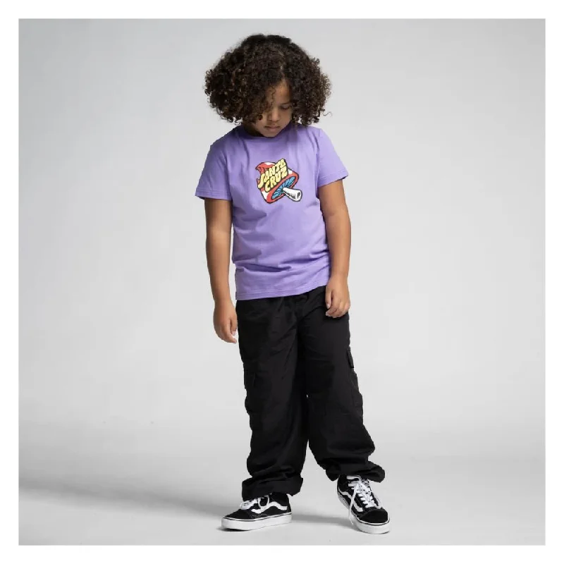 Santa Cruz Youth T-Shirt Youth Toadstool Dot T-Shirt - Meta Mauve-- Terry Blend Velvet Blend Canvas Blend Santa Cruz Youth T-Shirt Youth Toadstool Dot T-Shirt - Meta Mauve-- Terry Blend Velvet Blend Canvas Blend