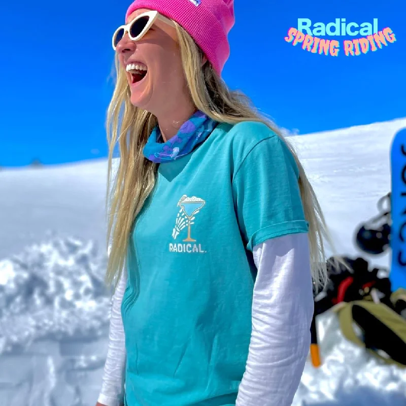 Radical. Tropical Island T-shirt, Unisex - Green-- Modern Contemporary Chic