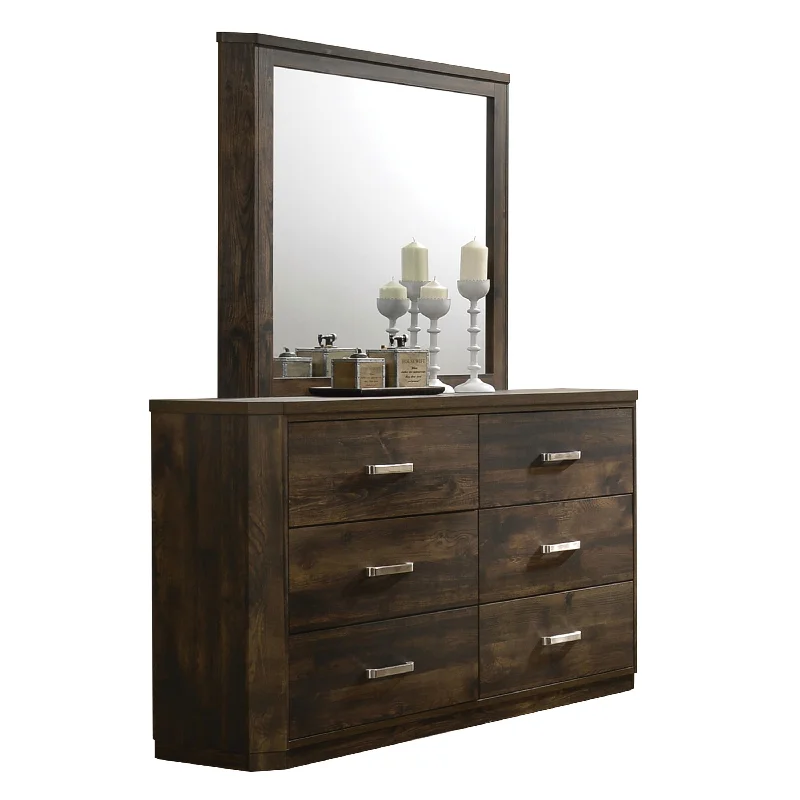 Elettra Rustic Walnut Dresser Tunics Leisure comfortable