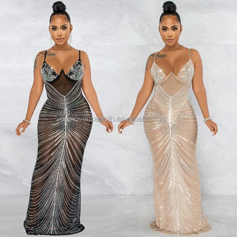 NOVANCE SCX5618 new year 2023 dazzling rhinestone applique for dress maxi diamond chains elegant party wear dresses for women Tunics Leisure comfortable NOVANCE SCX5618 new year 2023 dazzling rhinestone applique for dress maxi diamond chains elegant party wear dresses for women Tunics Leisure comfortable
