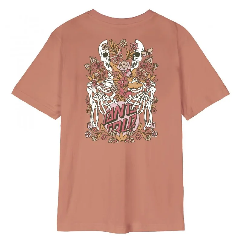Santa Cruz Womens T-Shirt Sage T-Shirt - Clay-- Fashionable Trendy Casual