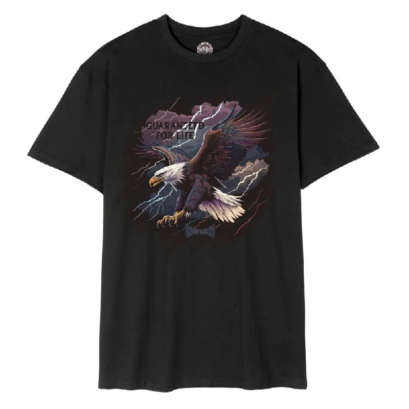 Independent T-Shirt GFL Eagle - Black-- Hooded Caped Shawl Collar