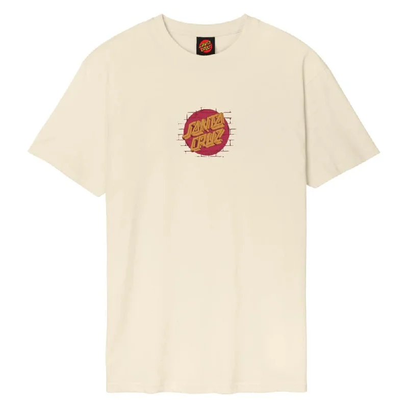 Santa Cruz T-Shirt Scrawl Brick Dot Front - Calico-- Houndstooth Herringbone Solid