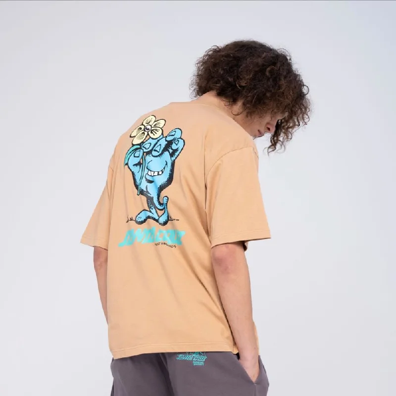 Santa Cruz T-Shirt Stroll T-Shirt - Sandstone-- Zippered Buttoned Snapped