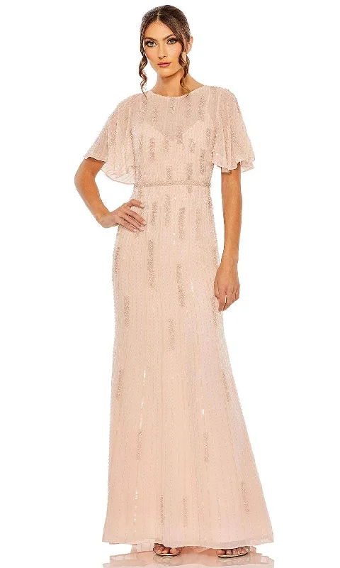 Mac Duggal 11014 - Illusion Jewel Evening Dress Tunics Spring floral