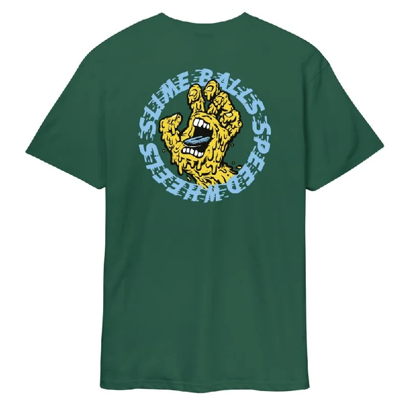 Slime Balls T-Shirt SB Hand T-Shirt - Alpine Green-- Faux Fur Fabric Real Fur Fabric Shearling Fabric Slime Balls T-Shirt SB Hand T-Shirt - Alpine Green-- Faux Fur Fabric Real Fur Fabric Shearling Fabric