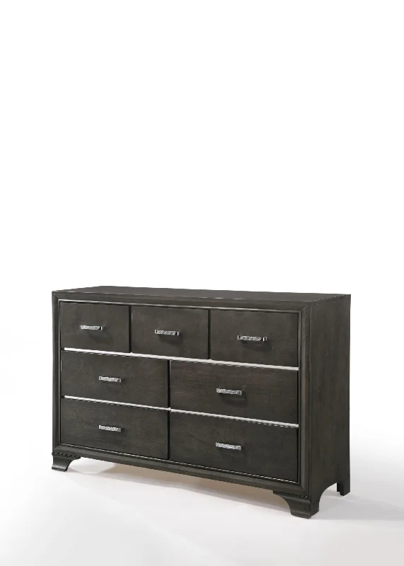 Carine II Gray Dresser Tunics Office stylish