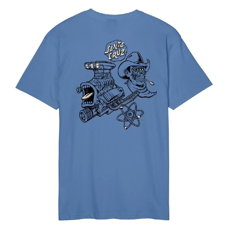 Santa Cruz T-Shirt Wooten Fever Dream - Dusty Blue-- Zippered Buttoned Snapped
