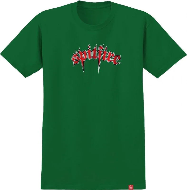 Spitfire T-Shirt Venom - Kelly Green / Red / White-- Casual Formal Business