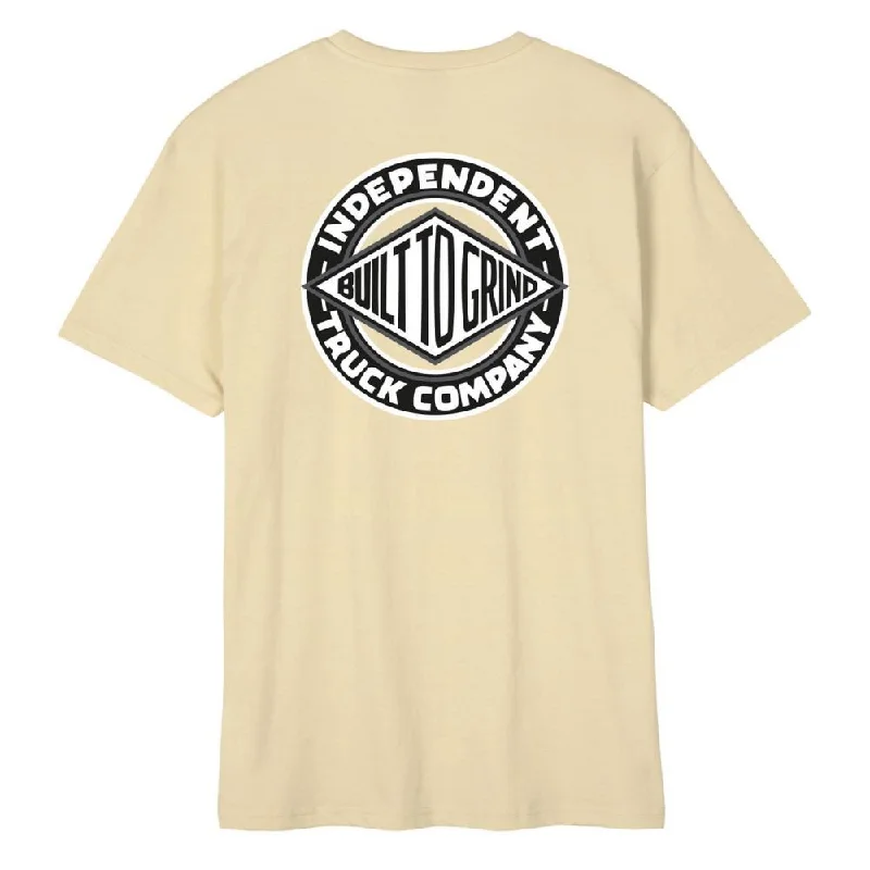 Independent T-Shirt BTG Summit - Sand-- Print Jacquard Patchwork