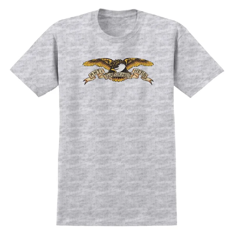 Anti Hero T-Shirt Eagle - Ash / Black / Multi Print-- Cozy Warm Stylish