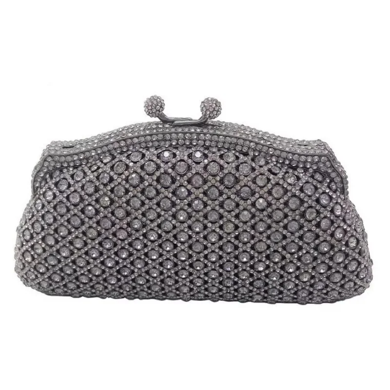 Wholesales Luxury Crystal Elegant Clutch Bag Dress Wedding Purse Women Rhinestone Party Evening Handbag For Woman Tunics Handmade artisanal Wholesales Luxury Crystal Elegant Clutch Bag Dress Wedding Purse Women Rhinestone Party Evening Handbag For Woman Tunics Handmade artisanal