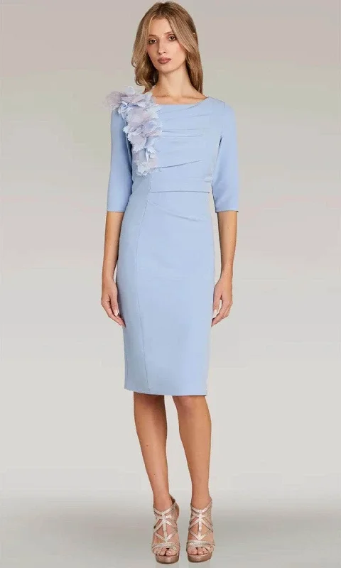 Gia Franco 12318 - Quarter Sleeve Applique Dress Tunics Luxurious high-end