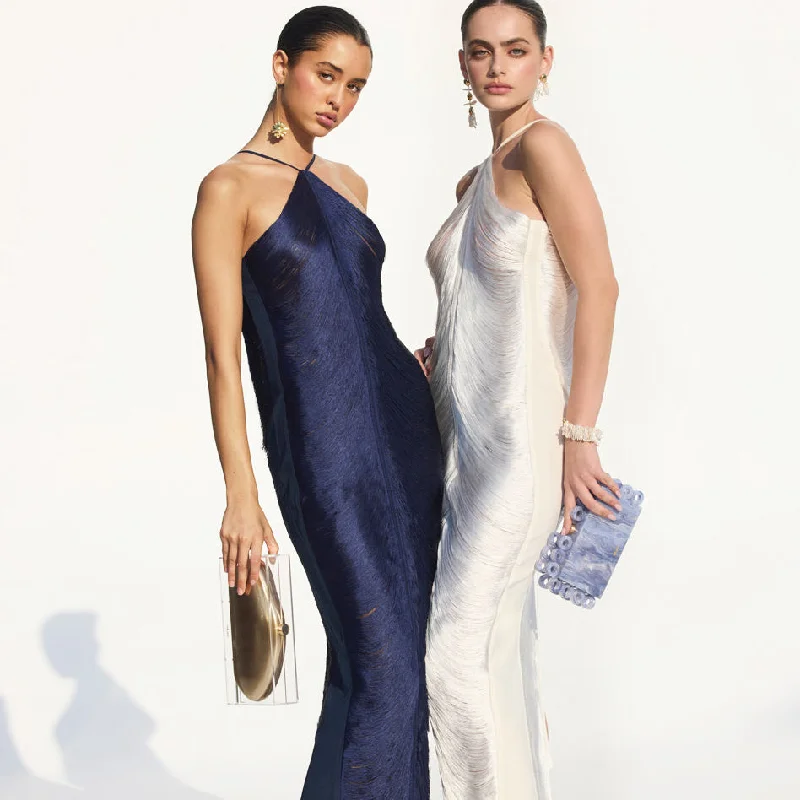 Sexy v-neck backless women 2022 tassel prom dresses party evening dress Crew Neckline Sporty Sexy v-neck backless women 2022 tassel prom dresses party evening dress Crew Neckline Sporty