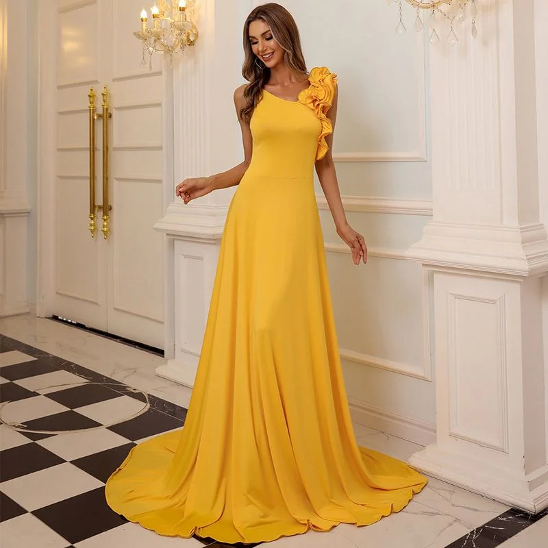 Elegante Vestidos Para Mujeres Women Lady Sexy Cocktail Party Elegant Evening Dresses Turkey yellow Dress Elegant Long Evening Elegante Vestidos Para Mujeres Women Lady Sexy Cocktail Party Elegant Evening Dresses Turkey yellow Dress Elegant Long Evening