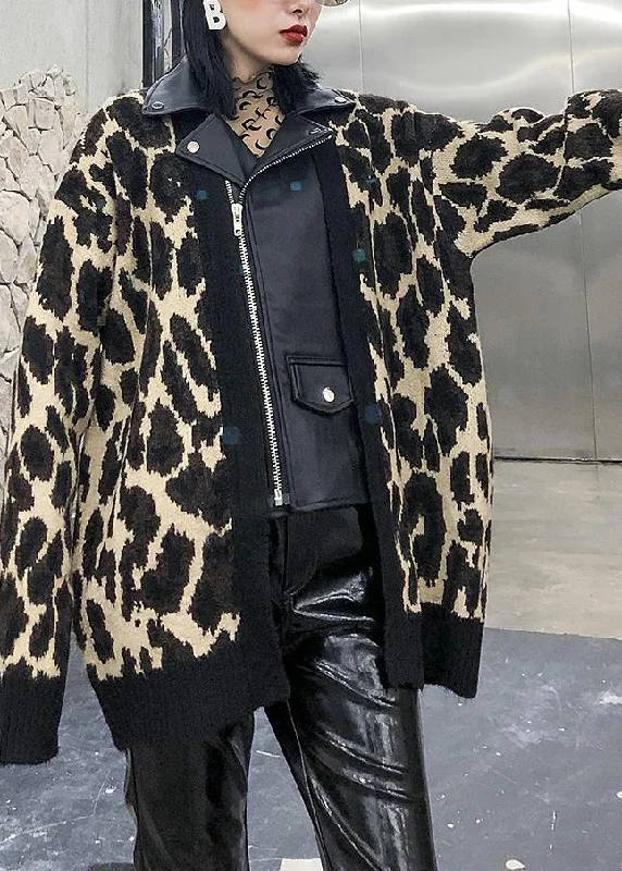 Winter patchwork knit outwear plus size clothing leopard false two pieces knit coats Down Puffer Quilted Winter patchwork knit outwear plus size clothing leopard false two pieces knit coats Down Puffer Quilted