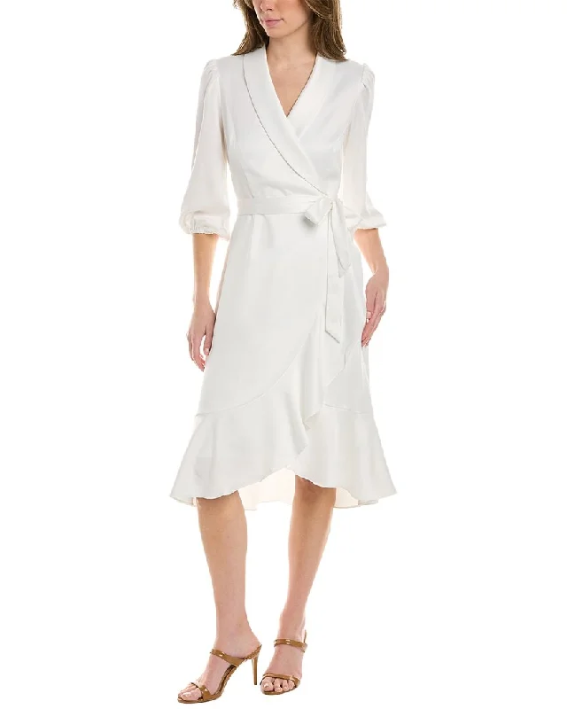 Adrianna Papell Faux Wrap Blazer Dress Women's Handmade Blazer