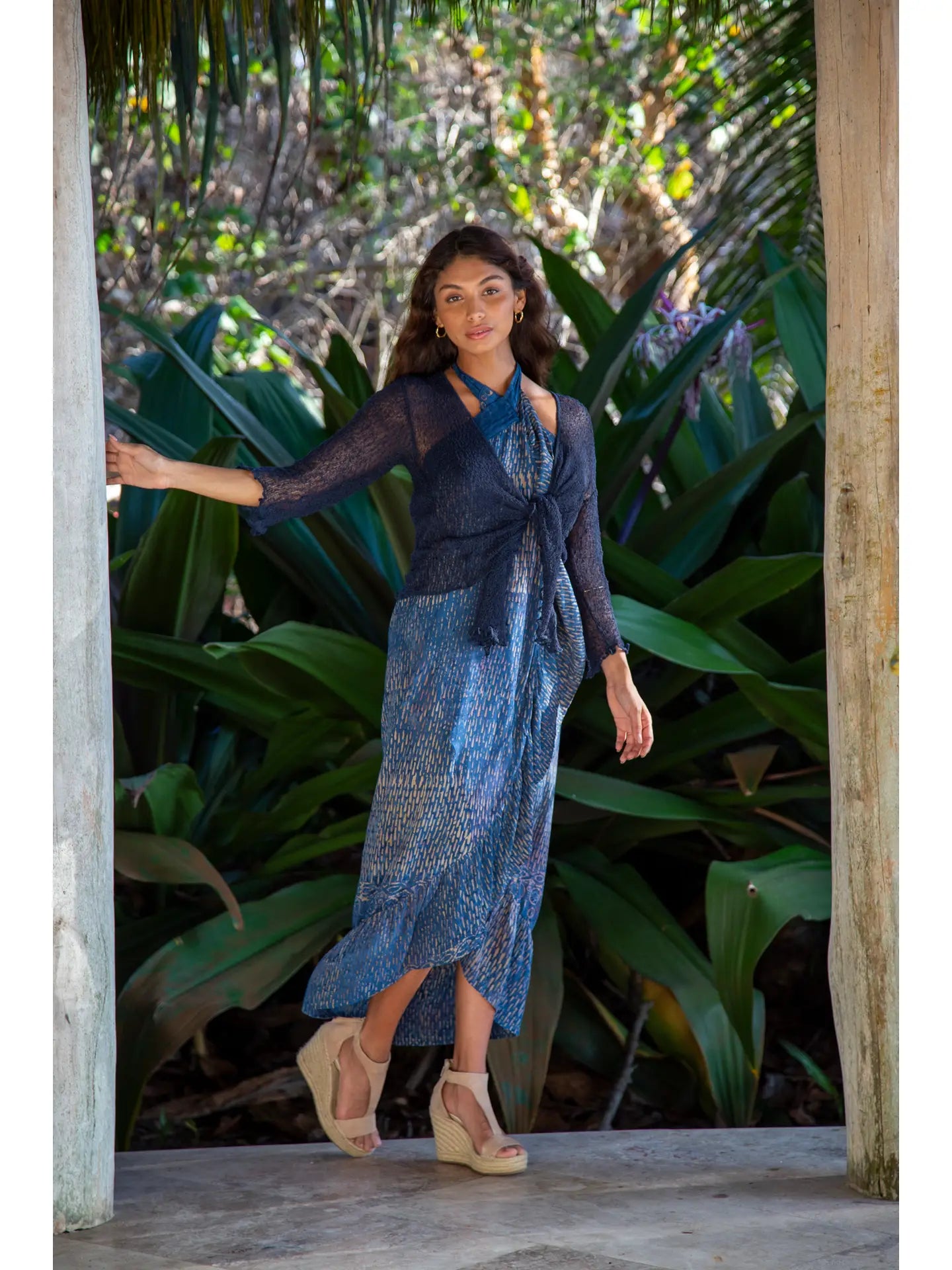 Summer Knit Sheer Cardigan Bolero Shrug Cover Zippered Buttoned Snapped