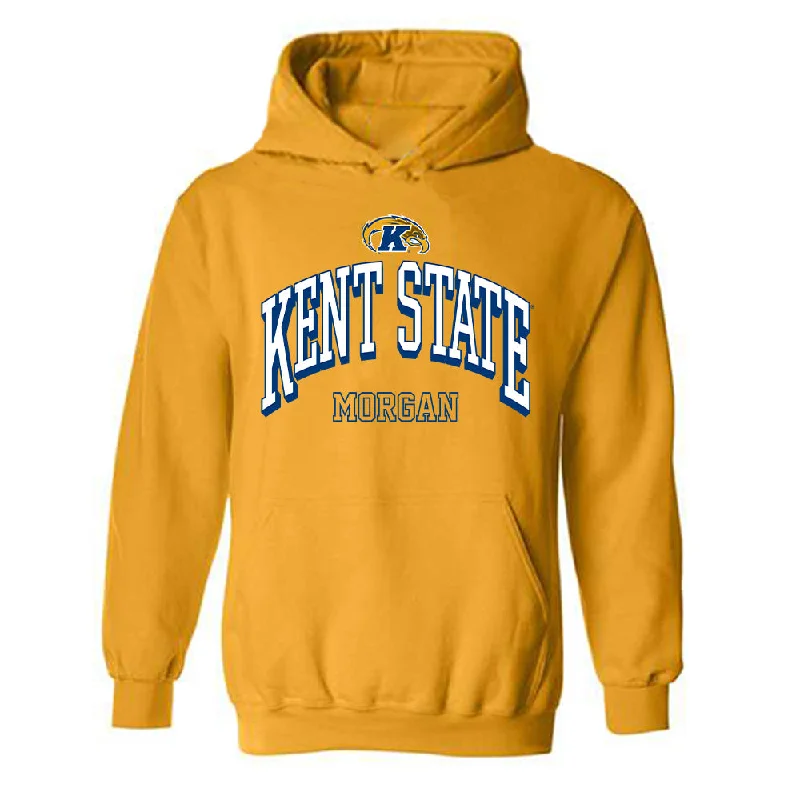 Kent State - NCAA Women's Gymnastics : Ashley Morgan - Classic Fashion Shersey Hooded Sweatshirt Hoodie with Slit Hem Functional Movement Kent State - NCAA Women's Gymnastics : Ashley Morgan - Classic Fashion Shersey Hooded Sweatshirt Hoodie with Slit Hem Functional Movement