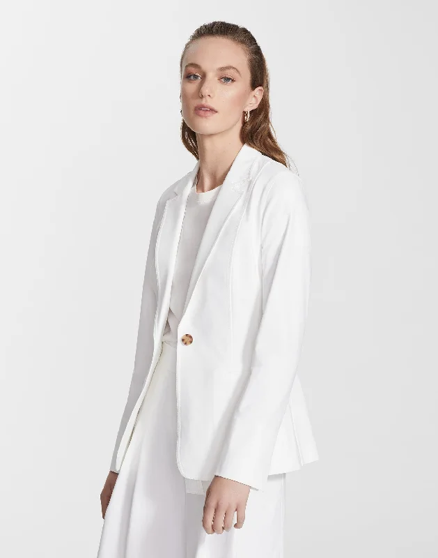 Plus-Size Fundamental Bi-Stretch Rozella Blazer Women's Unique Blazer