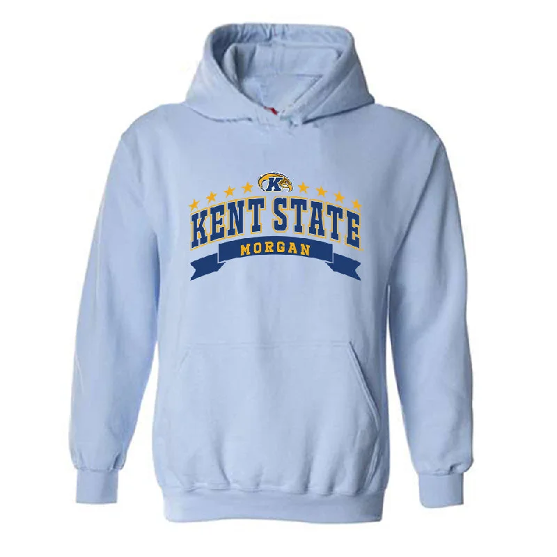 Kent State - NCAA Women's Gymnastics : Ashley Morgan - Classic Fashion Shersey Hooded Sweatshirt Hoodie with Front Slit Layering Stylish Kent State - NCAA Women's Gymnastics : Ashley Morgan - Classic Fashion Shersey Hooded Sweatshirt Hoodie with Front Slit Layering Stylish