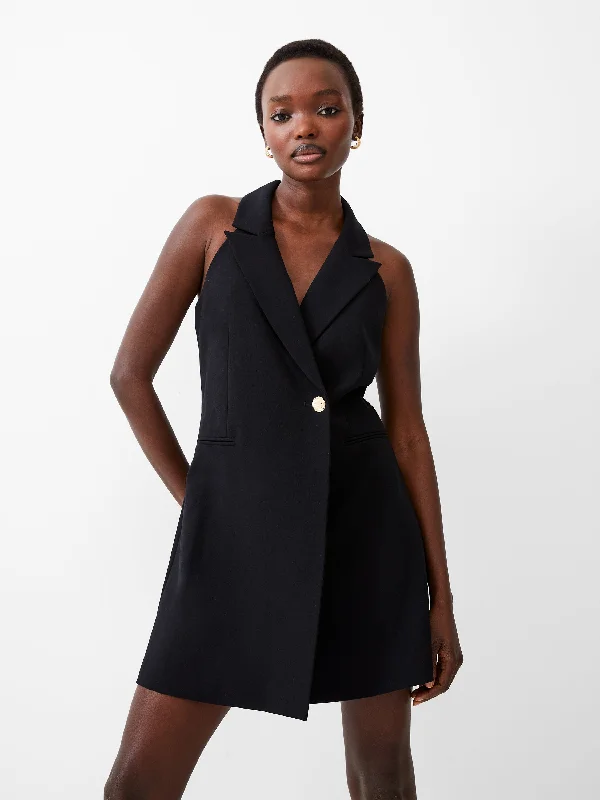Whisper Halter Blazer Dress Summer Women's Jacket