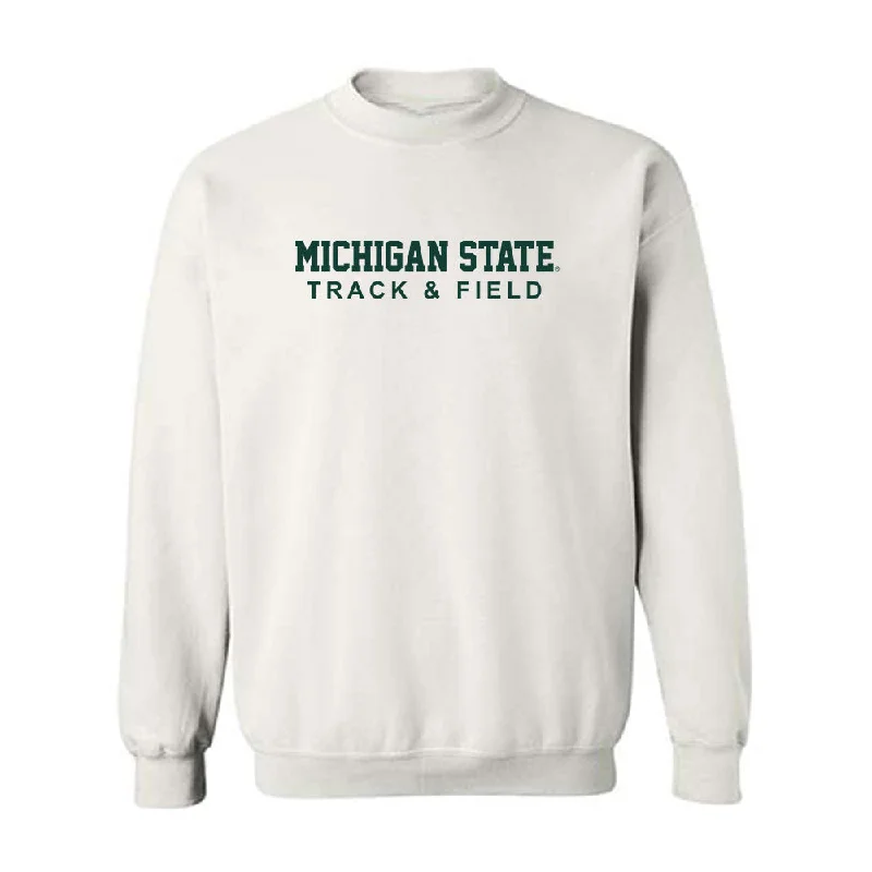 Michigan State - NCAA Women's Track & Field : Makenna Veen - Classic Shersey Crewneck Sweatshirt Hoodie Crop Top Short Trendy Michigan State - NCAA Women's Track & Field : Makenna Veen - Classic Shersey Crewneck Sweatshirt Hoodie Crop Top Short Trendy