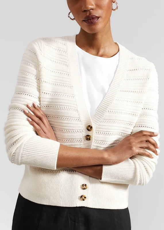 Naomi Cardigan 0224/9691/1144l00 Ivory Long Cardigan Short Cardigan Medium Cardigan