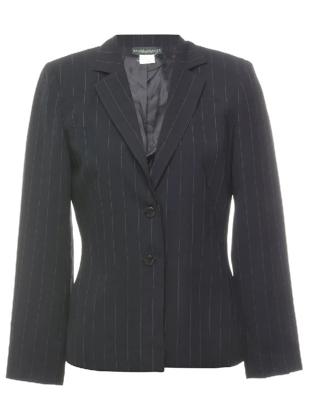 Harvey Benard Striped Blazer - M Women's Custom Jacket