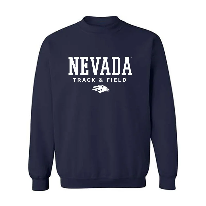 Nevada - NCAA Women's Track & Field : Meekness Dogonyaro - Classic Shersey Crewneck Sweatshirt Hoodie with Elastic Waist Stretchable Comfortable Nevada - NCAA Women's Track & Field : Meekness Dogonyaro - Classic Shersey Crewneck Sweatshirt Hoodie with Elastic Waist Stretchable Comfortable