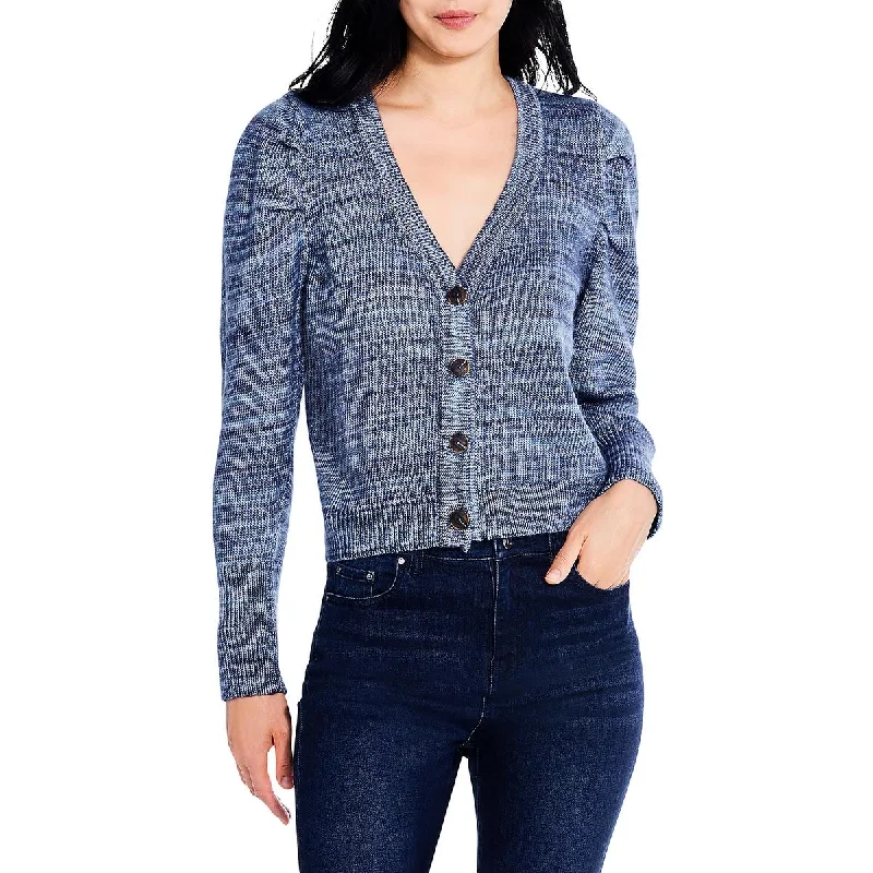 Nic + Zoe Womens Harvest Cardigan Button Up Fall Cardigan Sweater Thin Thick Dense