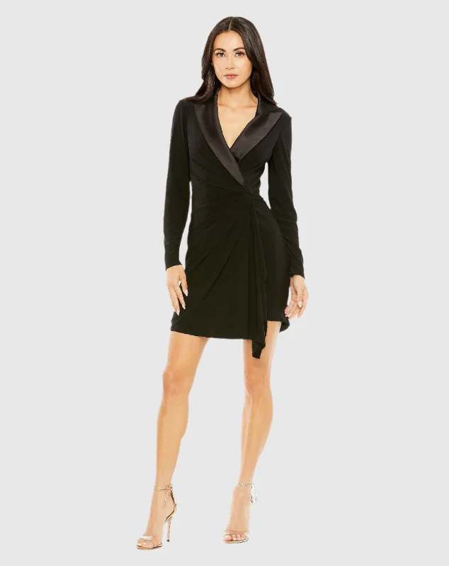 Long Sleeve Blazer Dress Women's Fashion Blazer