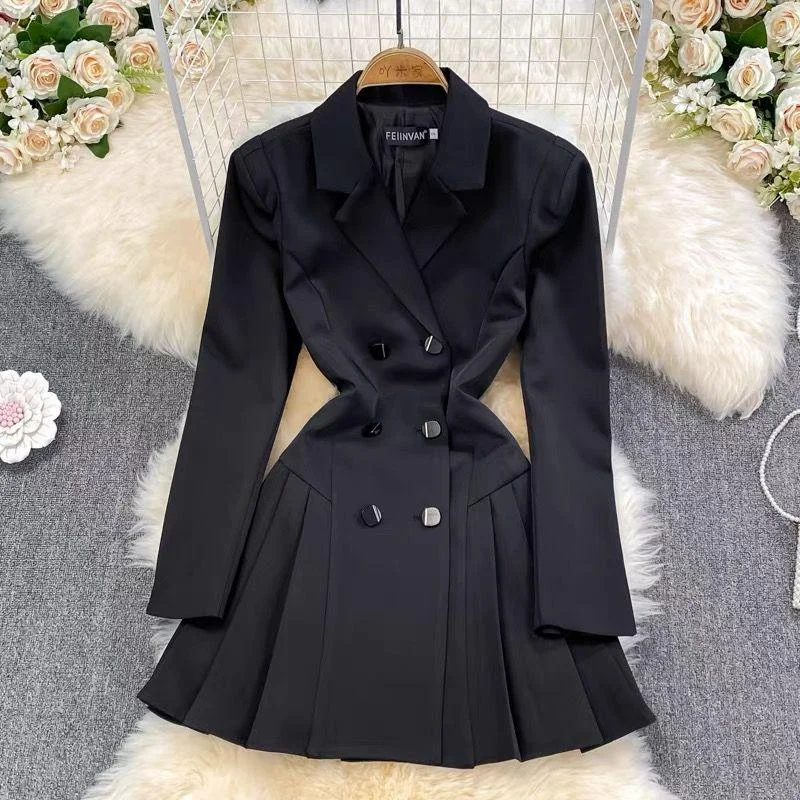Chiara vintage statement blazer dress Women's Professional Jacket