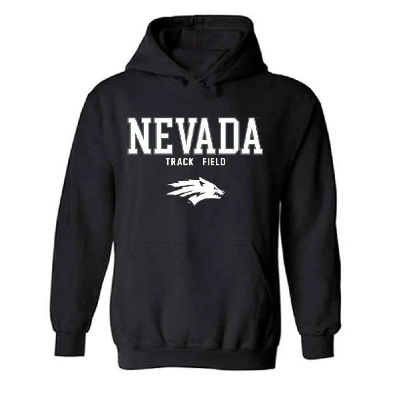 Nevada - NCAA Women's Track & Field : Misa Holland - Classic Shersey Hooded Sweatshirt Hoodie with High Neck Warm Protective Nevada - NCAA Women's Track & Field : Misa Holland - Classic Shersey Hooded Sweatshirt Hoodie with High Neck Warm Protective