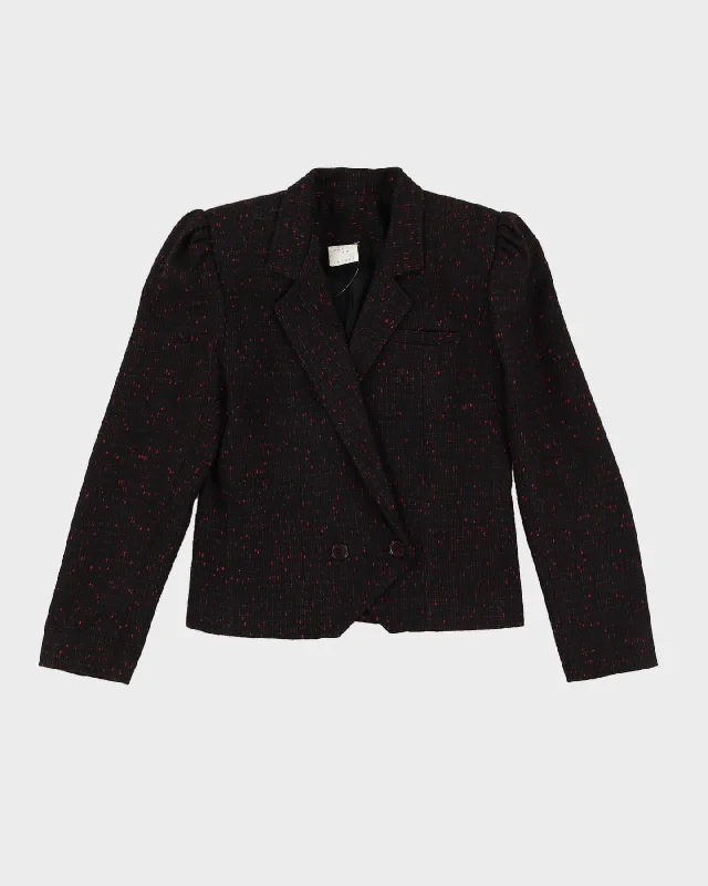 Vintage 1980s Pink Speckled Blazer - S Women's Radiation Jacket