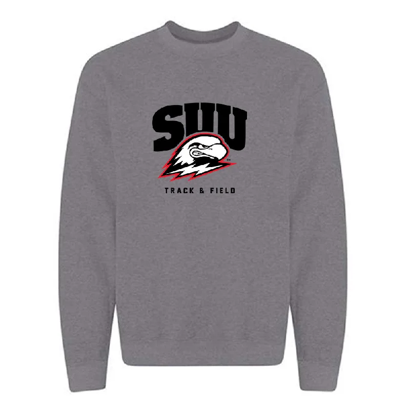 Southern Utah - NCAA Women's Track & Field : Quincy Esplin - Crewneck Sweatshirt Hoodie with Tie-Dye Psychedelic Retro Southern Utah - NCAA Women's Track & Field : Quincy Esplin - Crewneck Sweatshirt Hoodie with Tie-Dye Psychedelic Retro