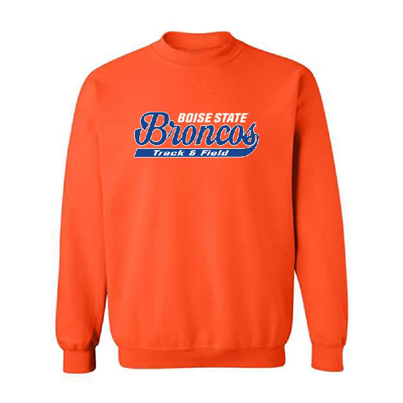 Boise State - NCAA Women's Track & Field : Nanette Novak - Classic Shersey Crewneck Sweatshirt Zip Hoodie Drawstring Kangaroo Pocket Boise State - NCAA Women's Track & Field : Nanette Novak - Classic Shersey Crewneck Sweatshirt Zip Hoodie Drawstring Kangaroo Pocket