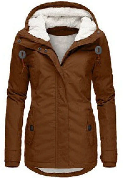 Brown Hat String Clip